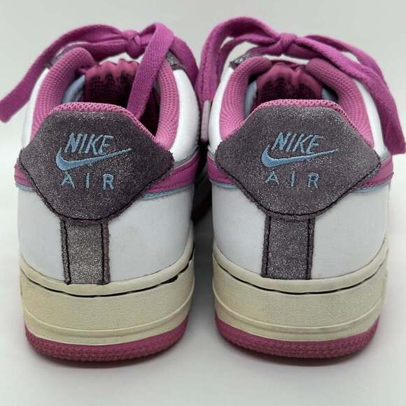 Nike Air Force 1 Low 'Cool Rose' Pink Purple Shimmer 315115-161 - Picture 7 of 10